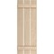 Ekena Millwork Rustic Three Board Spaced Board-n-Batten Sandblasted Faux Wood Shutters, 17 1/2W x 36H, PR SHUBSS17X36SDPR - alternate 15